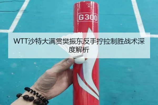 WTT沙特大满贯樊振东反手拧拉制胜战术深度解析